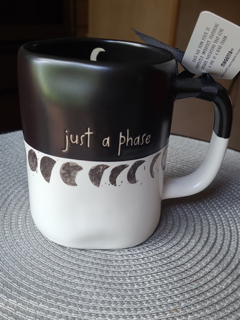 Rae Dunn Just a Phase Mug